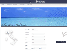Tablet Screenshot of liguriahouse.com